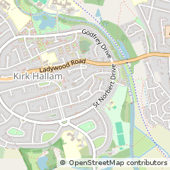 Map of Ilkeston, Derbyshire