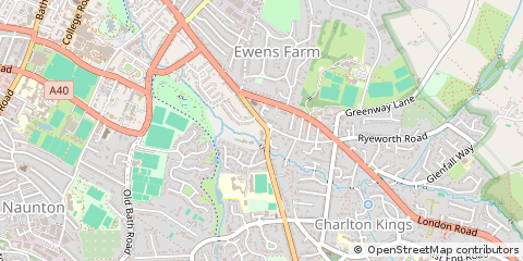 Map of Cheltenham