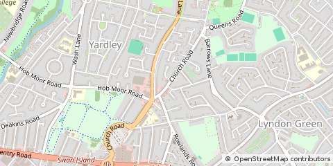 Map of Birmingham