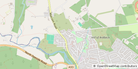 Map of Aberdeen