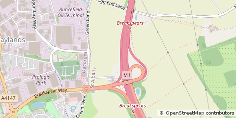 Map of Hemel Hempstead
