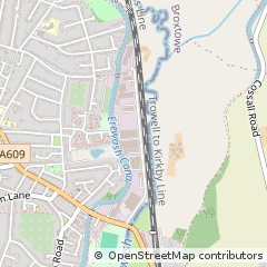 Map of Ilkeston, Derbyshire