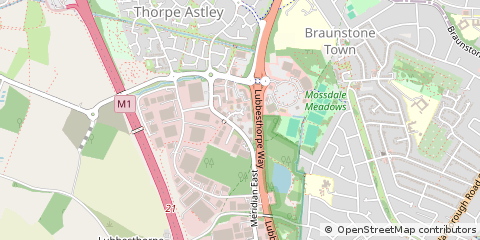 Map of Leicester, Essex