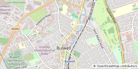 Map of Nottingham