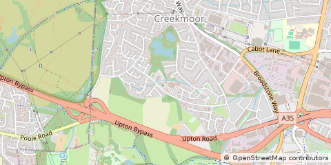 Map of Poole