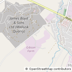 Map of Newtownabbey