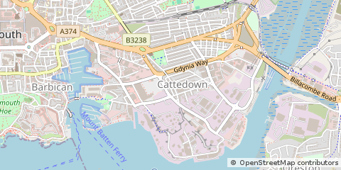 Map of Plymouth