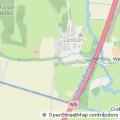 Map of Axbridge