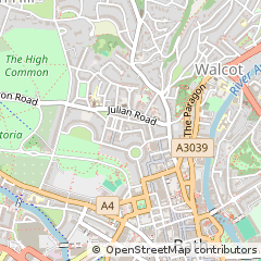 Map of Bath