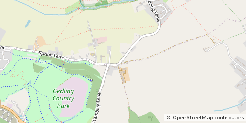Map of Nottingham