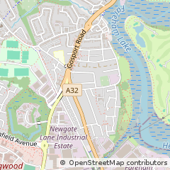 Map of Fareham