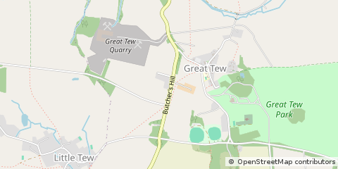 Map of Chipping Norton, Oxfordshire