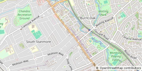 Map of Edgware