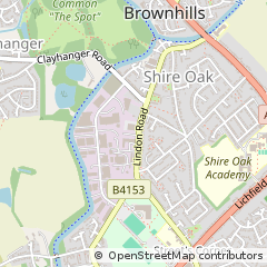 Map of Walsall