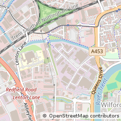 Map of Nottingham