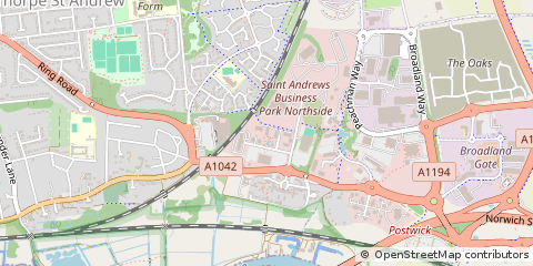 Map of Norwich