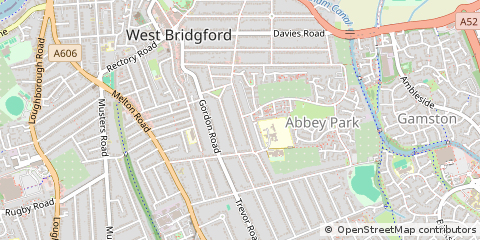 Map of Nottingham