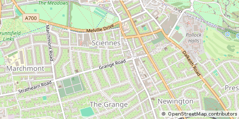 Map of Edinburgh