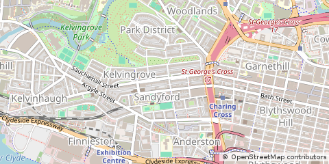 Map of Glasgow