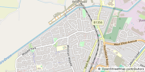 Map of Spalding