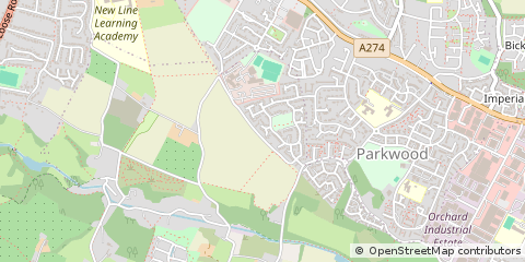 Map of Maidstone