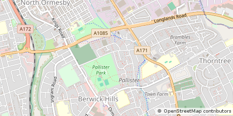 Map of Middlesbrough