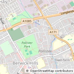 Map of Middlesbrough