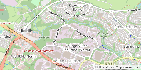 Map of Glasgow