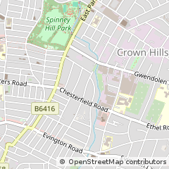 Map of Leicester