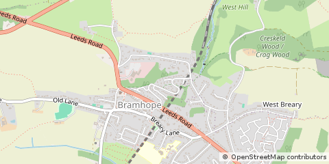 Map of Leeds
