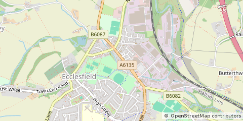 Map of Sheffield