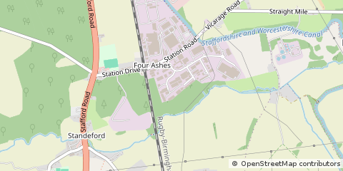 Map of Wolverhampton, West Midlands