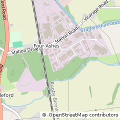 Map of Wolverhampton, West Midlands