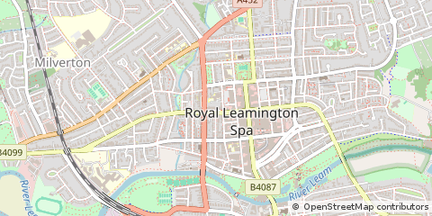 Map of Leamington SPA