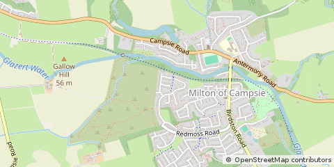 Map of Glasgow