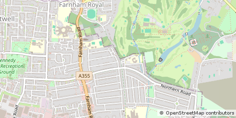 Map of Slough