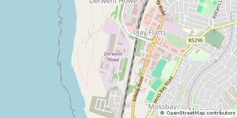 Map of Workington, Cumbria