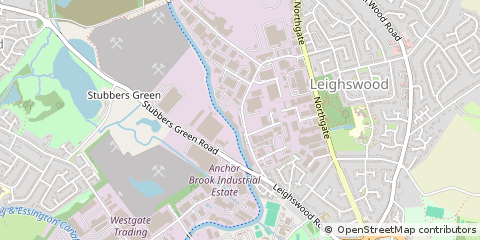 Map of Walsall, West Midlands