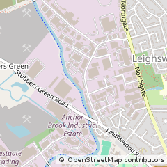Map of Walsall, West Midlands