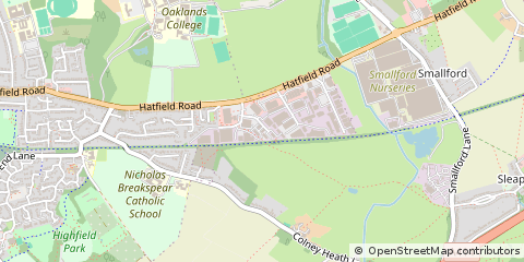 Map of ST. Albans