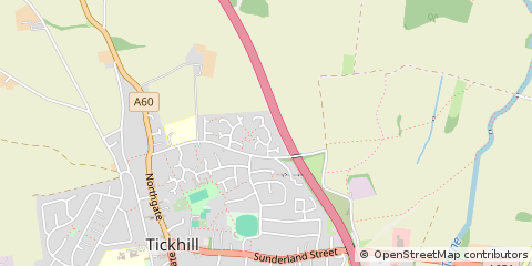 Map of Doncaster, South Yorkshire