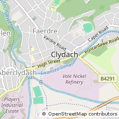 Map of Clydach