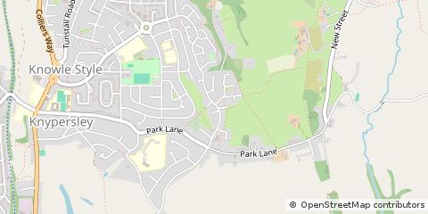 Map of Stoke-on-Trent