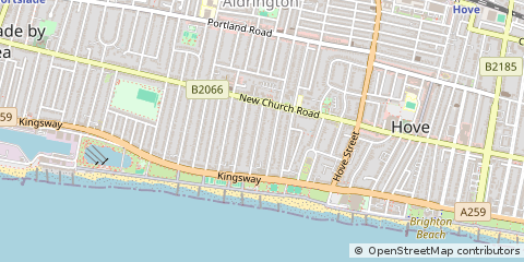 Map of Hove