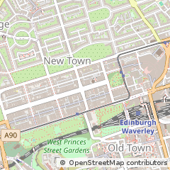 Map of Edinburgh