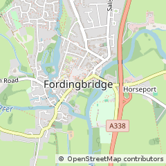 Map of Fordingbridge, Hampshire