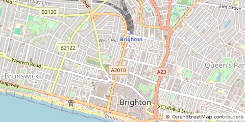 Map of Brighton