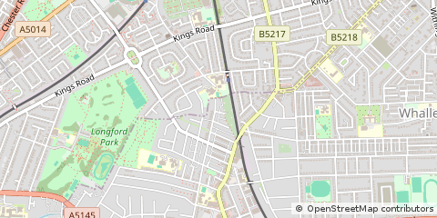 Map of Manchester, Lancashire