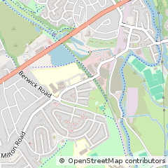 Map of Milton, Stoke-on-Trent