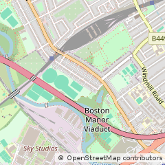 Map of Brentford, Middlesex